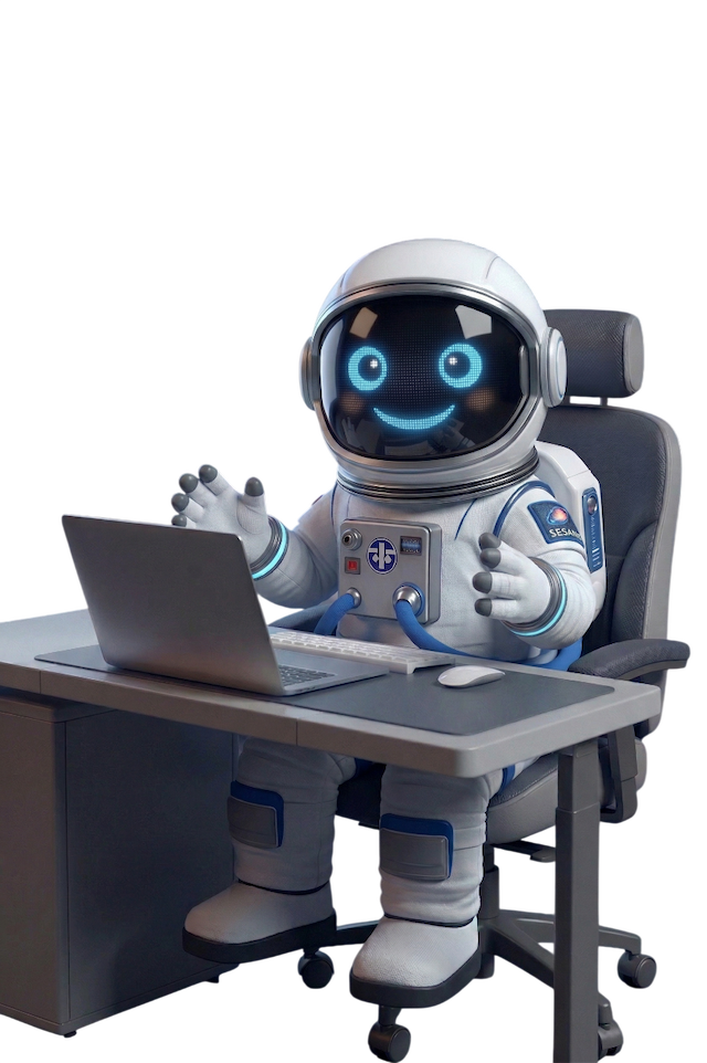Astro en la computadora