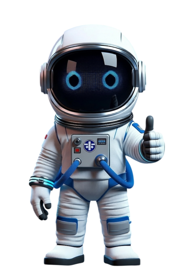 Astro dando pulgar arriba